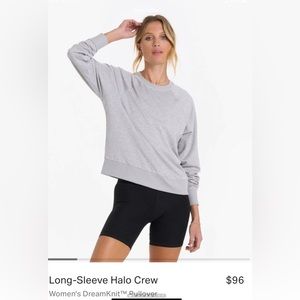 Vuori Long Sleeve Halo Crew Women’s Dreamknit Pullover in Sz Small